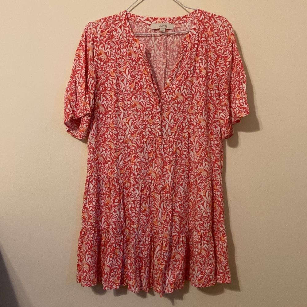 Pink Floral Dress
